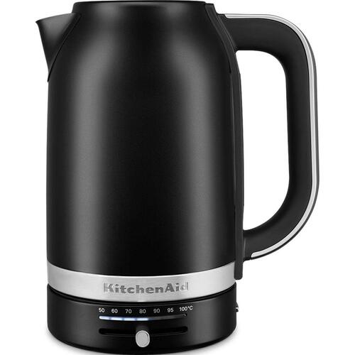 Kedel KitchenAid 5KEK1701EBM Sort plástico,acero inoxidable 2400 W 1,7 L (1 enheder)