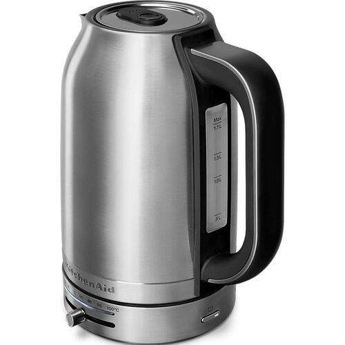 Kedel KitchenAid 5KEK1701ESX Grå plástico,acero inoxidable 2400 W 1,7 L (1 enheder)