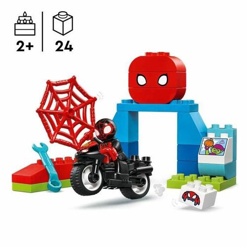 LEGO DUPLO Spidey Motorcykel-eventyr - Multifarvet (24 dele)