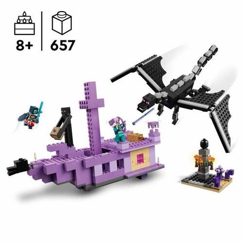 Konstruktionsspil Lego Minecraft Multifarvet