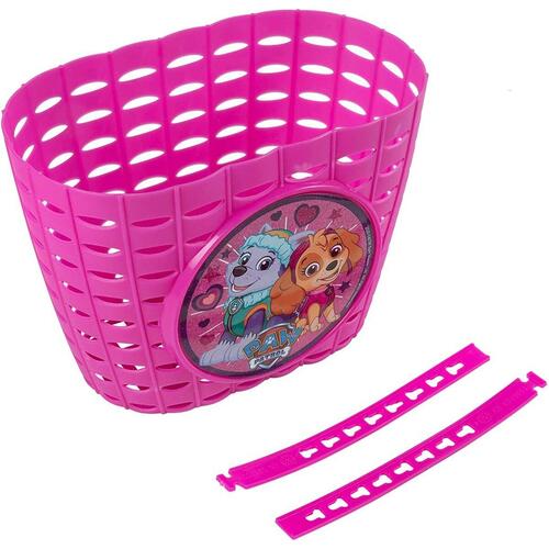 Børnecykelkurv The Paw Patrol Pink