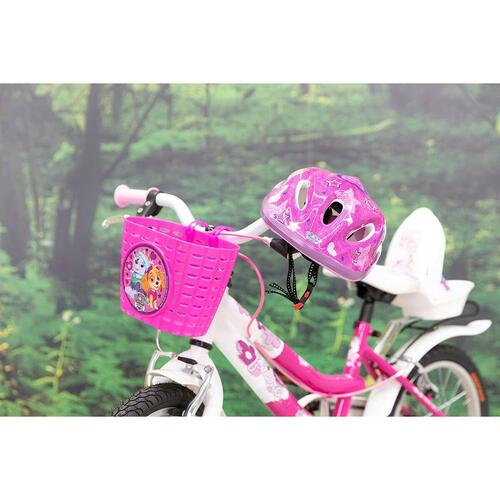 Børnecykelkurv The Paw Patrol Pink