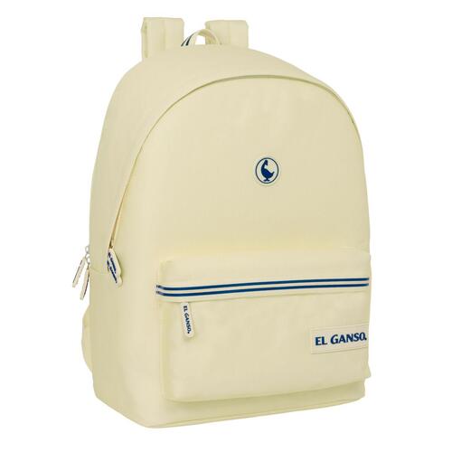 Laptop rygsæk El Ganso Basics Beige 31 x 44 x 18 cm