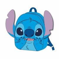 Skoletaske Stitch Stitch Blue 18 x 22 x 8 cm