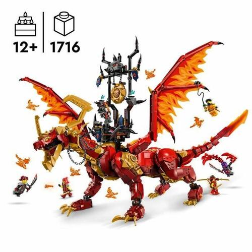 LEGO NINJAGO byggesæt - rød drage (multifarvet)
