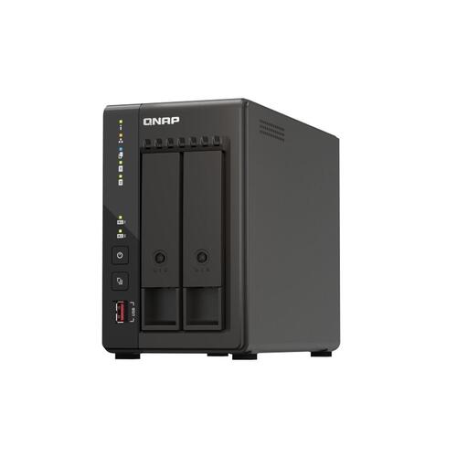 NAS-netværkslagring Qnap TS-253E Sort Intel Celeron J6412