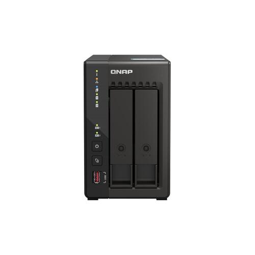 NAS-netværkslagring Qnap TS-253E Sort Intel Celeron J6412