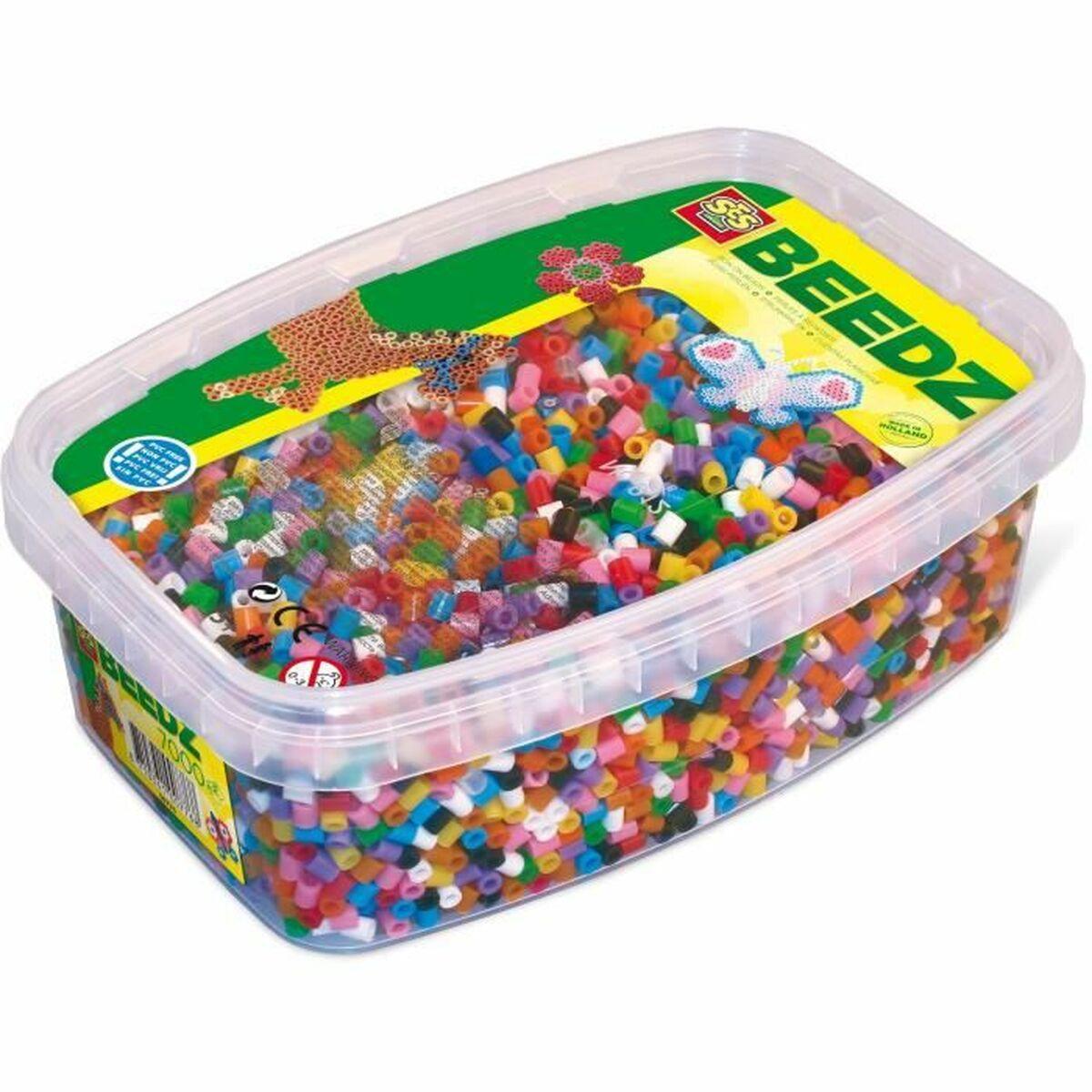 SES Creative BEEDZ strygeperler - 7.000 stk., multifarvet billede