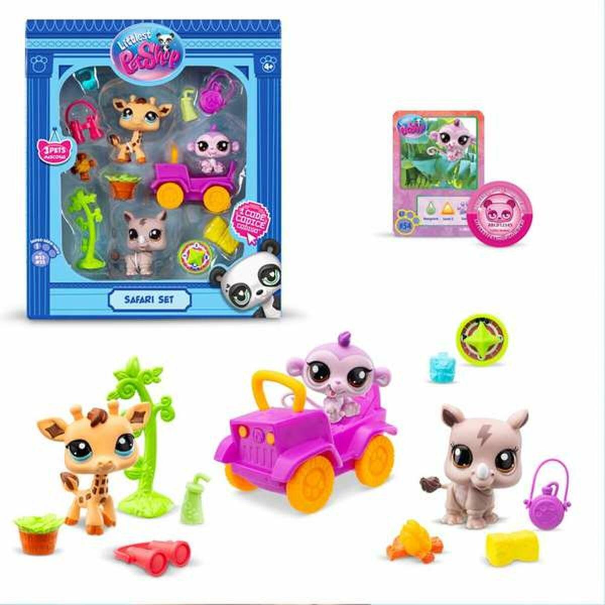 Bandai Littlest Pet Shop Safari playset - 8 dele