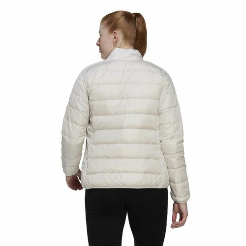Sportsjakke til damer Adidas Essentials Hvid M