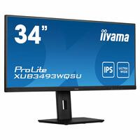 Skærm Iiyama XUB3493WQSU-B5 Sort 75 Hz 34" UltraWide Quad HD