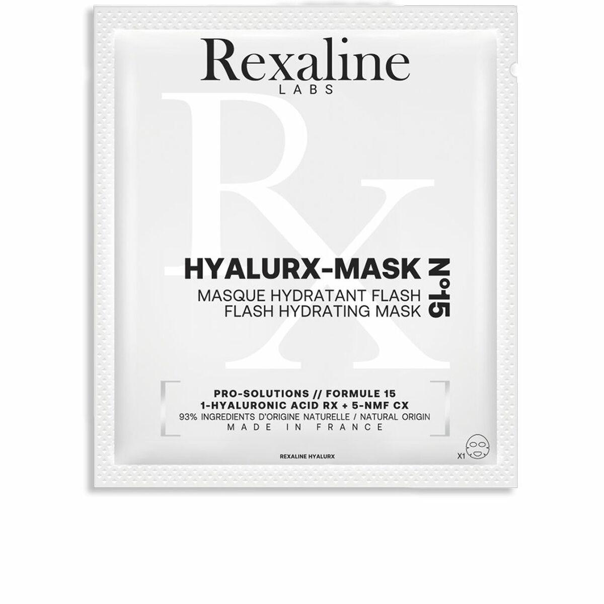 Rexaline Fugtgivende Ansigtsmaske 20 ml - engangsmaske med hyaluronsyre