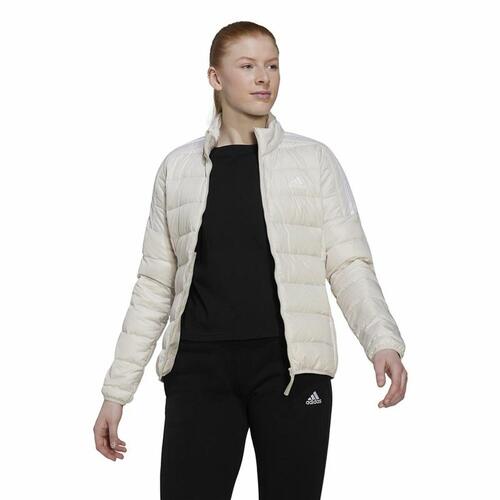 Sportsjakke til damer Adidas Essentials Hvid S