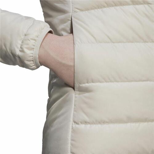 Sportsjakke til damer Adidas Essentials Hvid S