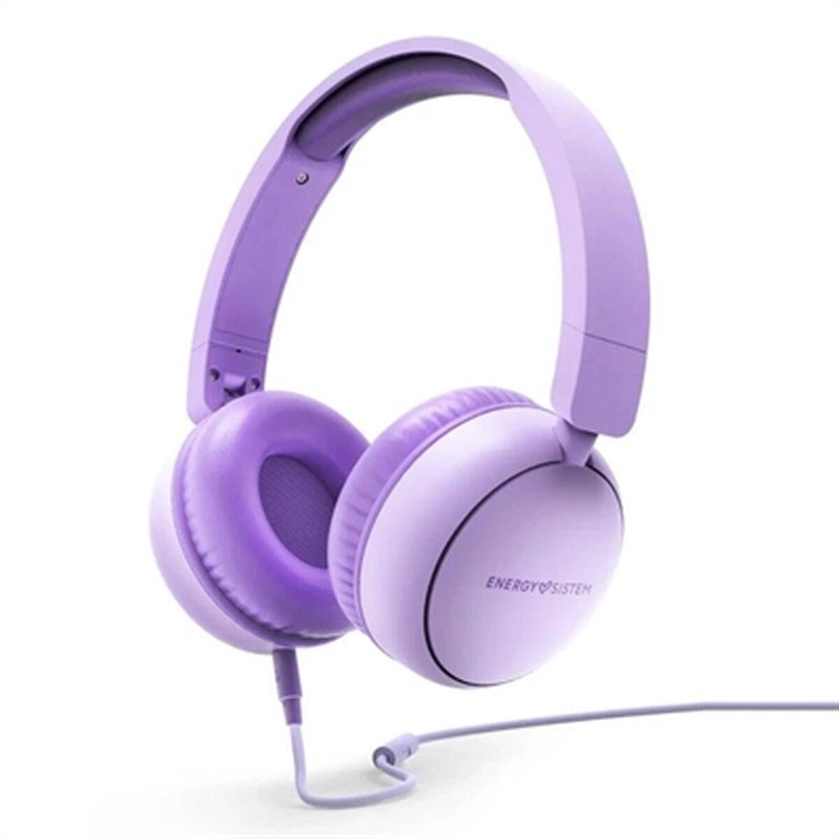 Gaming headset Energy Sistem Urbantune med mikrofon - violet, 3,5 mm