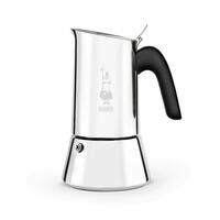 Italiensk Kaffekande Bialetti Venus box Træ Rustfrit stål 2 Skodelice 100 ml