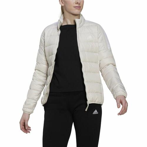 Sportsjakke til damer Adidas Essentials Hvid L
