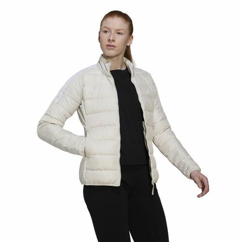 Sportsjakke til damer Adidas Essentials Hvid L