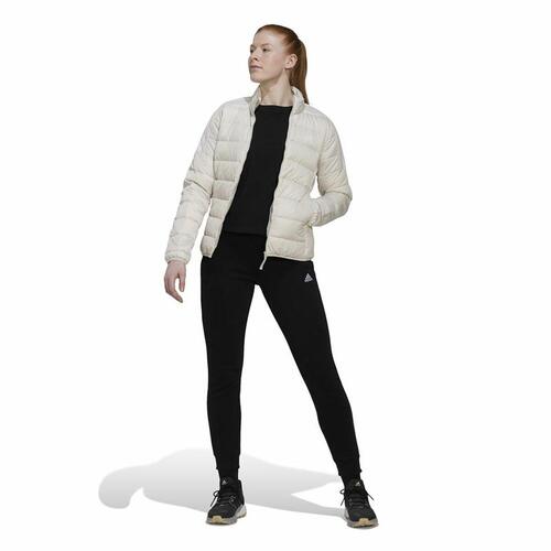 Sportsjakke til damer Adidas Essentials Hvid L