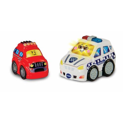 Legetøjssæt med køretøjer Vtech Tut Tut Bolidos 28 x 11,5 x 28 cm Politi (ES)