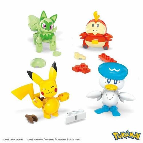 Mega Construx Pokémon byggesæt - Paldea team, multifarvet