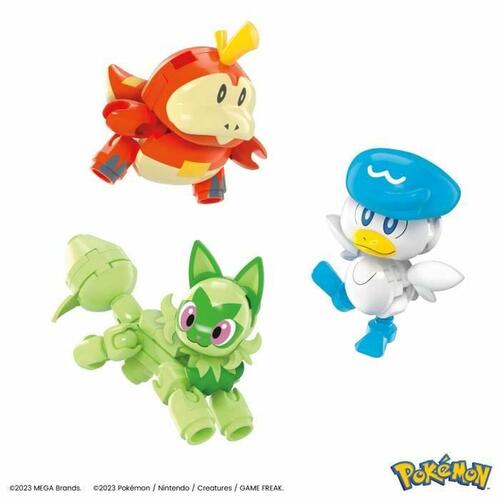 Mega Construx Pokémon byggesæt - Paldea team, multifarvet