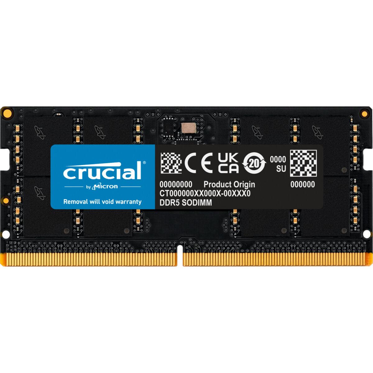 RAM-hukommelse Micron CT32G56C46S5 32 GB DDR5 SDRAM DDR5