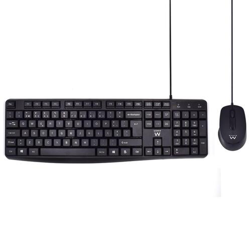 Tastatur Ewent Sort QWERTY