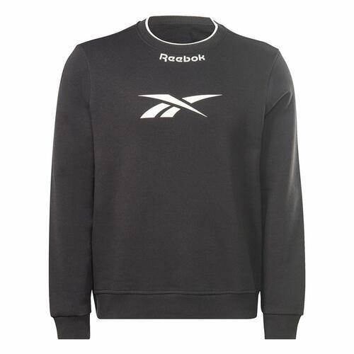 Hættetrøje til Mænd Reebok RI Arch Logo Vector Hvid Sort M