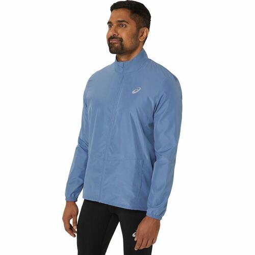 Sportsjakke til Mænd Asics Core Blå Hvid S