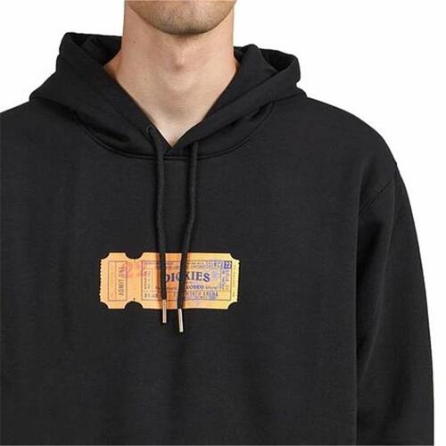 Hættetrøje til Mænd Dickies Paxico Hvid Sort M