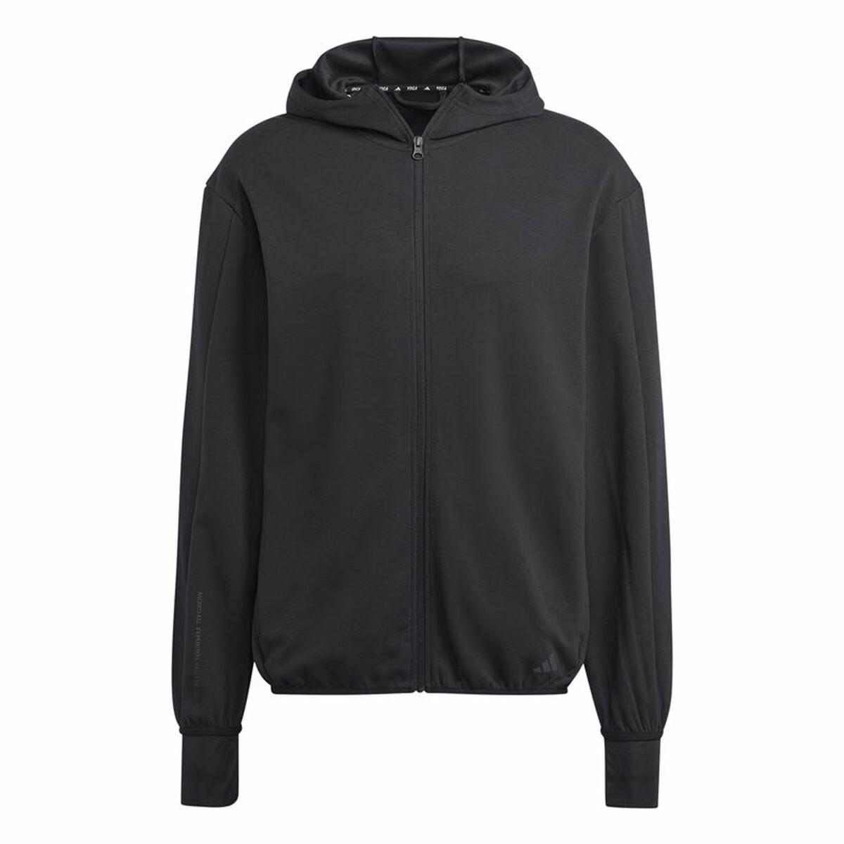 Sportsjakke til Mænd Adidas Base Sort Hvid M