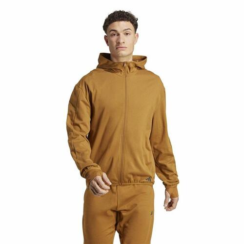 Sportsjakke til Mænd Adidas Base Hvid L