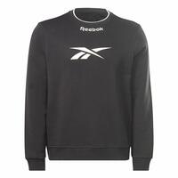 Hættetrøje til Mænd Reebok RI Arch Logo Vector Hvid Sort XL
