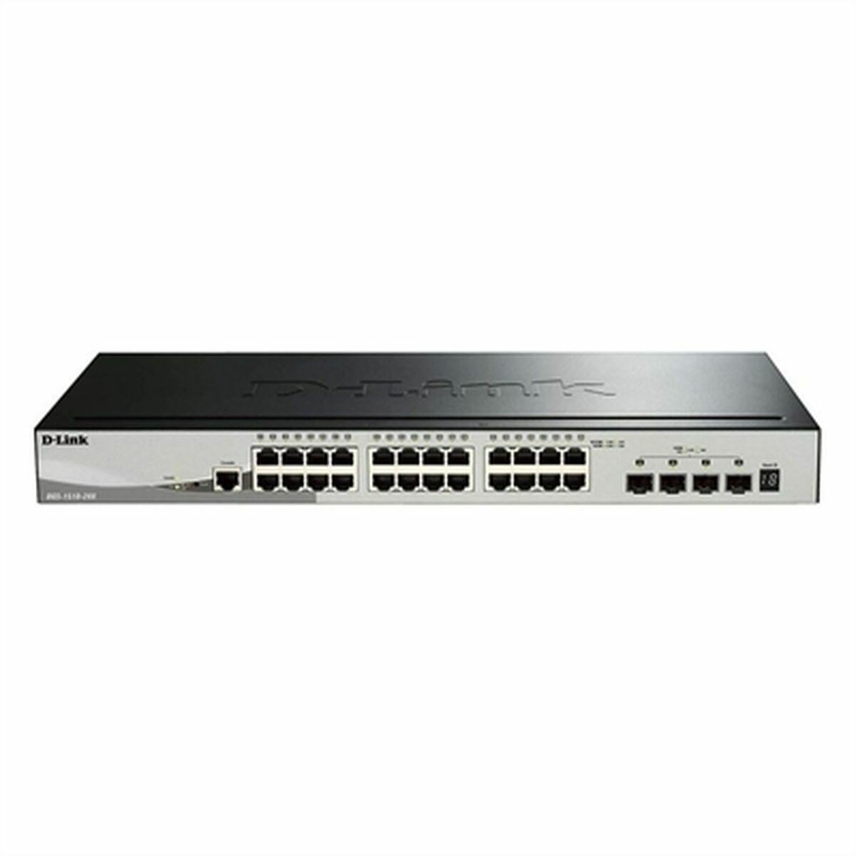 D-Link DGS-1510 switch - 24x RJ45, 4x SFP, 10/100/1000 billede