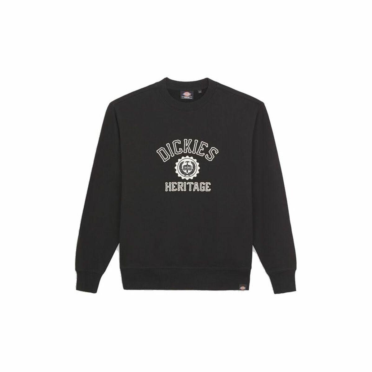 Hættetrøje til Mænd Dickies Oxford Hvid Sort M