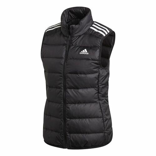 Sportsjakke til damer Adidas Ess Down Hvid Sort Vest XS