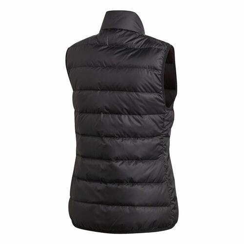Sportsjakke til damer Adidas Ess Down Hvid Sort Vest XS