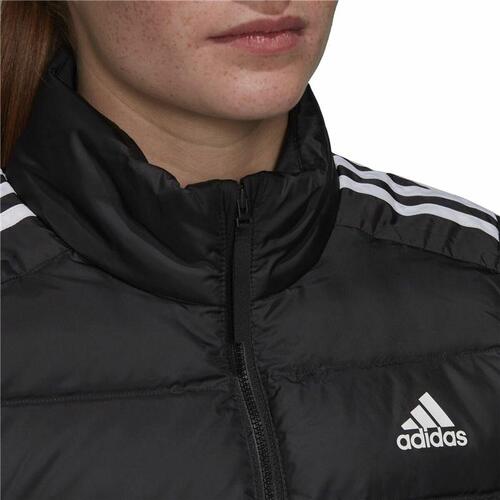 Sportsjakke til damer Adidas Ess Down Hvid Sort Vest XS