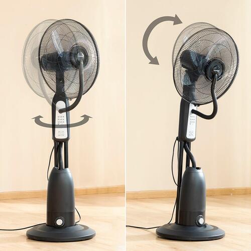 Spray ventilator med fod med fjernbetjening Sort 2,8 L 90 W (OUTLET A)