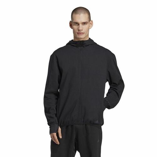Sportsjakke til Mænd Adidas Base Sort Hvid XL