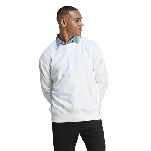 Hættetrøje til Mænd Adidas All Szn Hvid S