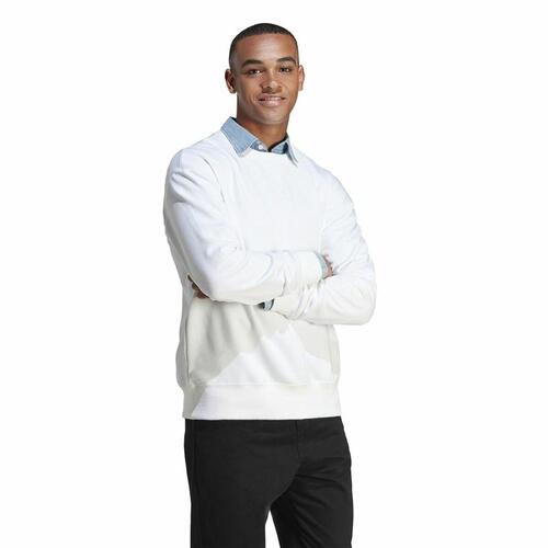 Hættetrøje til Mænd Adidas All Szn Hvid S