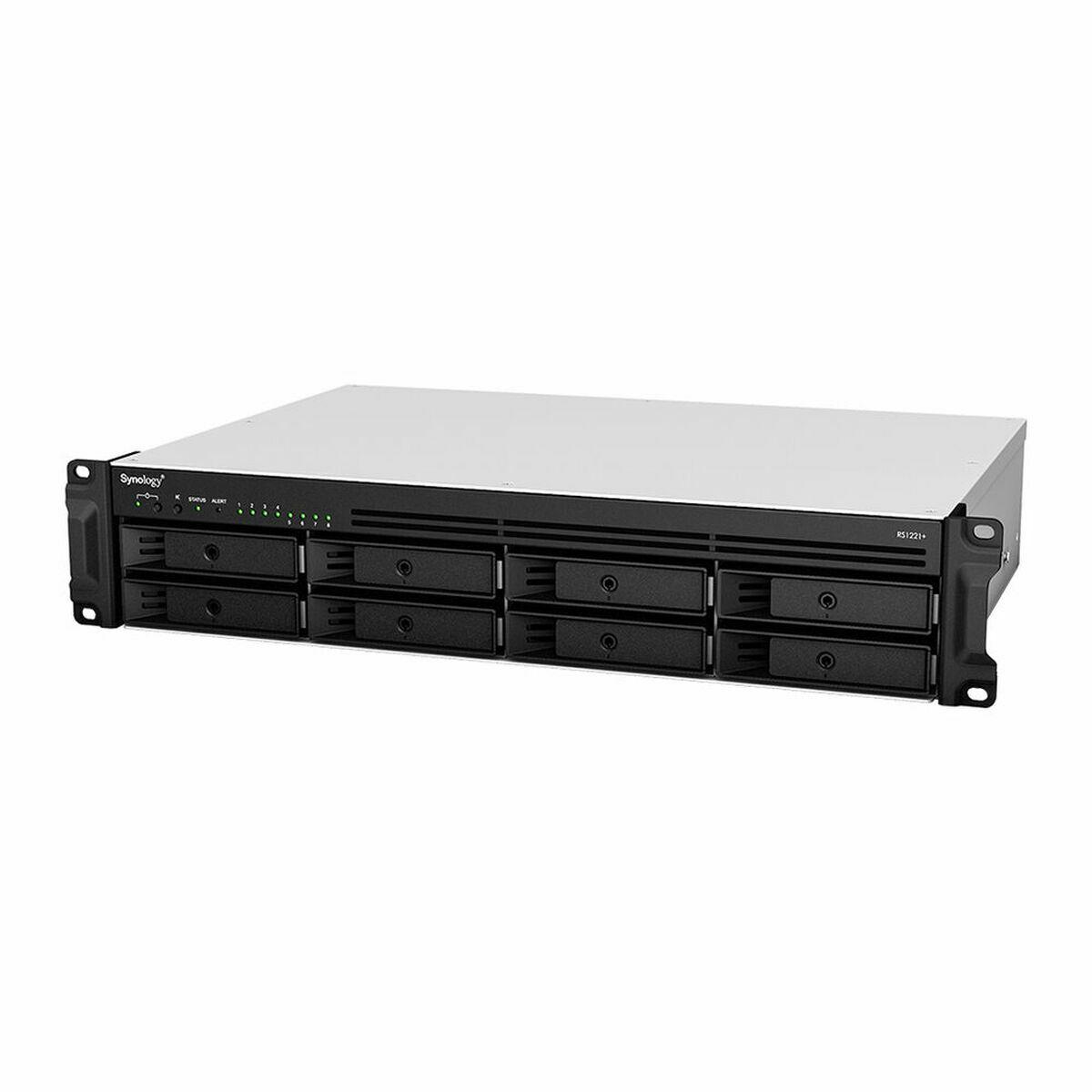NAS-netværkslagring Synology RS1221+ Sort AMD Ryzen V1500B