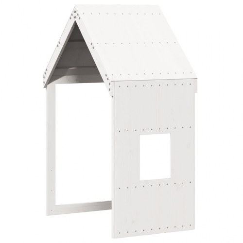 Stel til husseng 60x99x139,5 cm massivt fyrretræ hvid