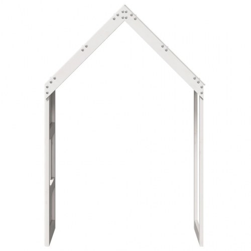 Stel til husseng 60x99x139,5 cm massivt fyrretræ hvid