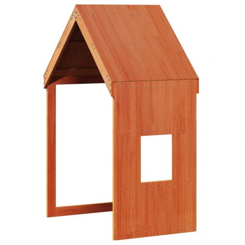Stel til husseng 60x99x139,5 cm massivt fyrretræ gyldenbrun