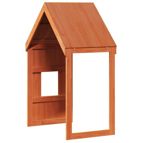 Stel til husseng 60x99x139,5 cm massivt fyrretræ gyldenbrun