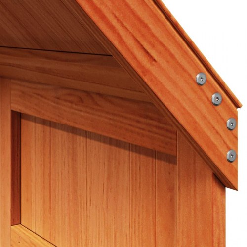 Stel til husseng 60x99x139,5 cm massivt fyrretræ gyldenbrun