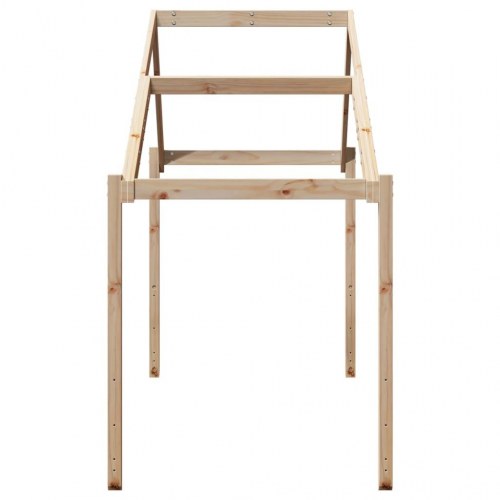 Stel til husseng 213x95,5x144,5 cm massivt fyrretræ
